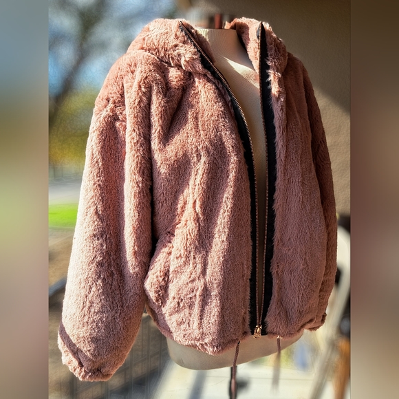 Lucky Brand Faux fur jacket - Picture 7 of 9